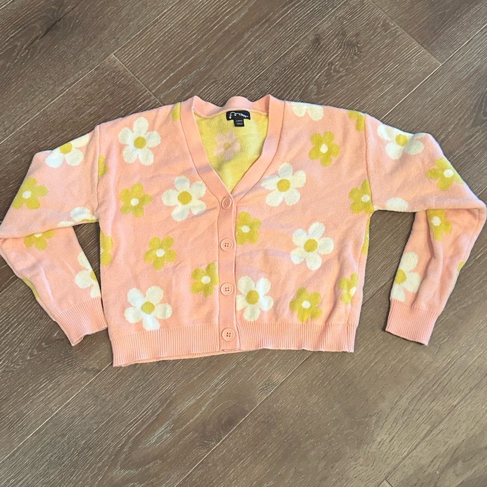 Kids Pink Sweater size Large 10/12